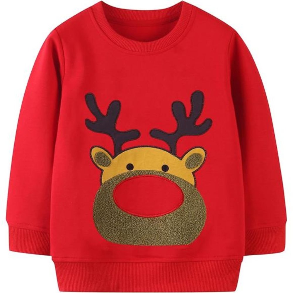 Toddler Boys Girls Sweatshirts Christmas Sweater - Baby Long Sleeve Tops